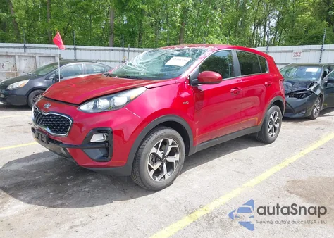2022 Kia Sportage Lx из США, поврежденный, VIN KNDPMCAC1N7992421